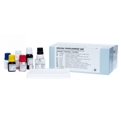 BIOLISA TOXOPLASMOSE IGM (96 TESTES) - K126-1