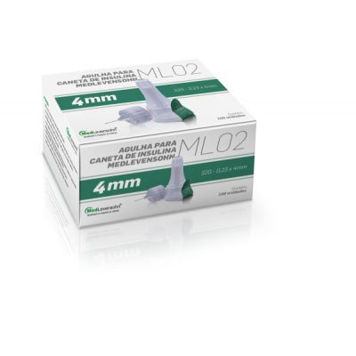 Agulhas para Caneta de Insulina ML02 MedLevensohn
