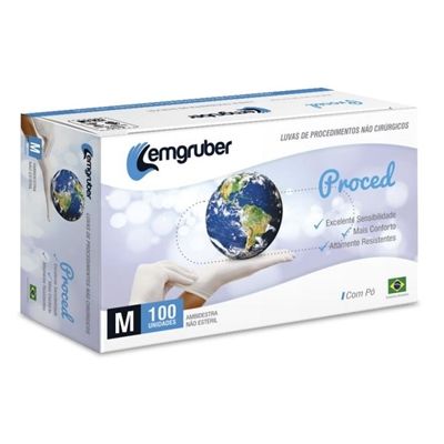 Luvas de Procedimento Não Estéril Lemgruber