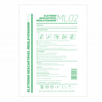Eletrodos Descartáveis ML02 MedLevensohn