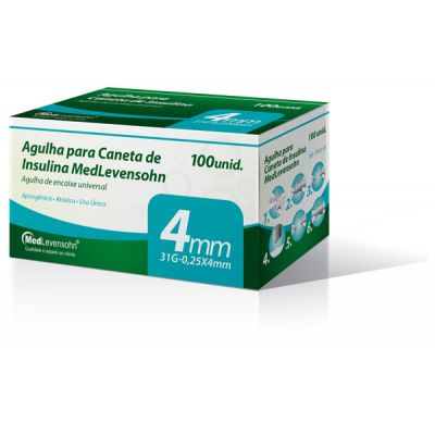 Agulhas para Caneta de Insulina (100 Unidades)