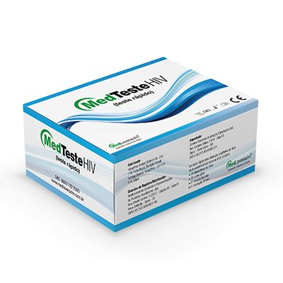 Teste Rápido HIV (Tipo 1, Tipo 2 e Subtipo O)