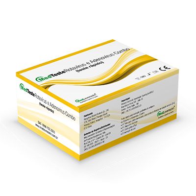 Teste Rápido Rotavírus e Adenovírus Combo