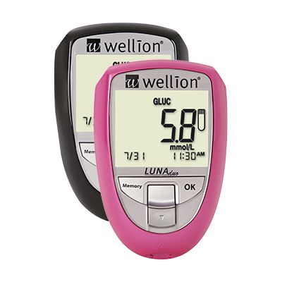 Monitor de Colesterol e Glicemia Luna Duo