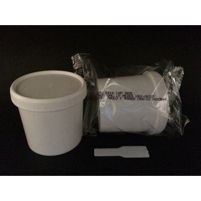 Coletor Universal Opaco tampa branca individual (80ml)