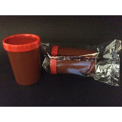 Coletor Urina Ambar tampa vermelha individual (50ml)