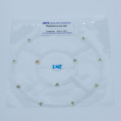 POLISENSIDISC – 12 STAPHYLOCOCCUS spp – CLSI