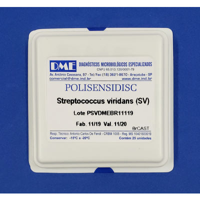 POLISENSIDISC – 6 – STREPTOCOCCUS VIRIDANS – BrCAST