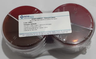 ÁGAR SANGUE TEAGUE pacote com10 biplacas 90x15mm